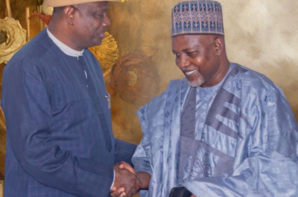 The CMD Bissallah Ekele warmly welcomes the Hon Minister of State for Education, Hon Dr.Yusuf Tanko Sununu to UATH